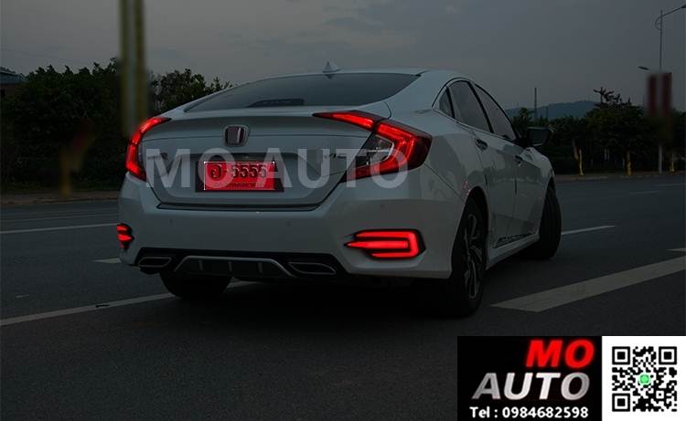 ไฟเบรคกันชนหลัง LED V1 CIVIC FC 2106 - 2021