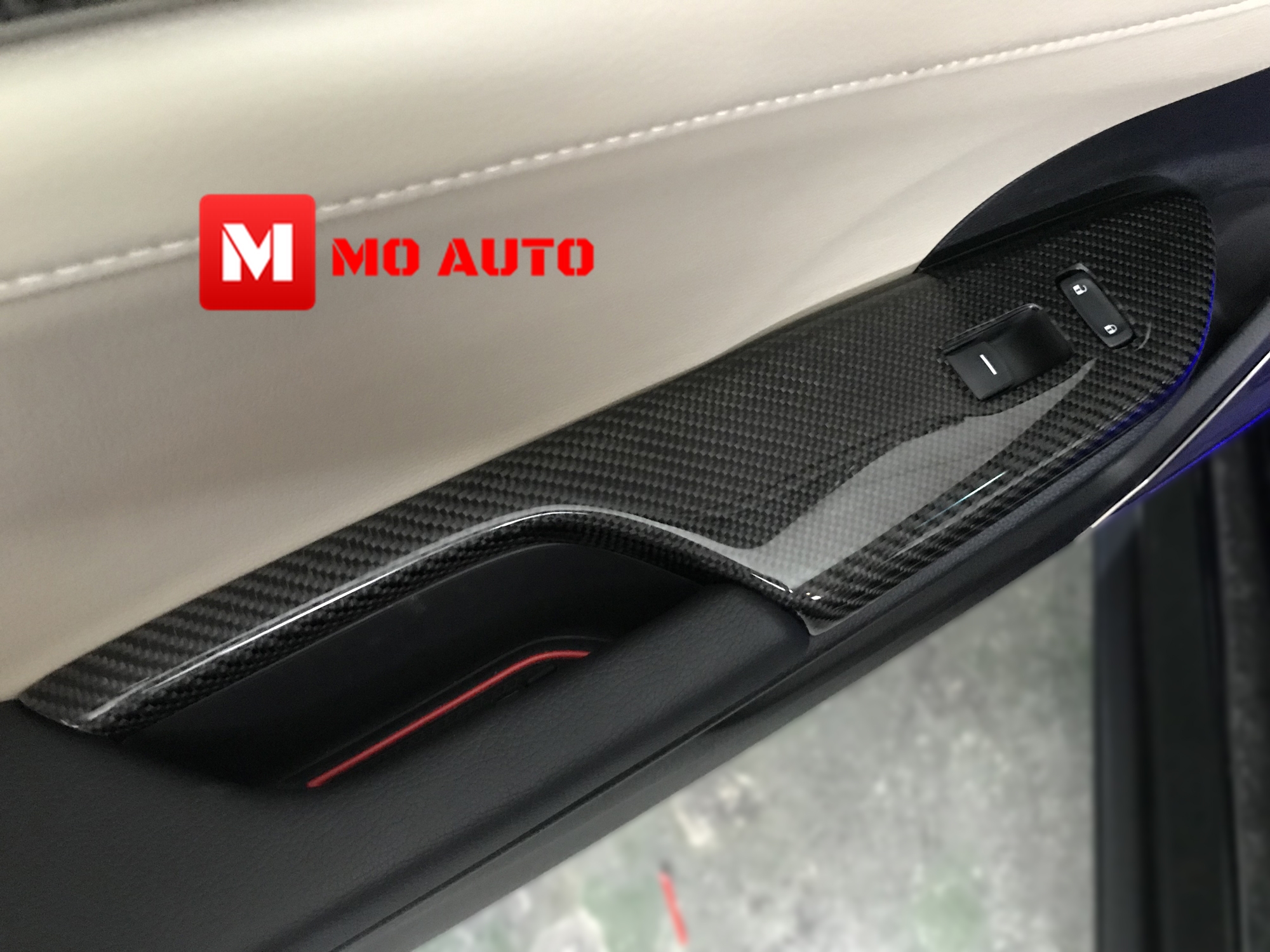 ครอบแผงสวิทช์กระจก Carbon แท้ CIVIC FC / FK 2016-2021