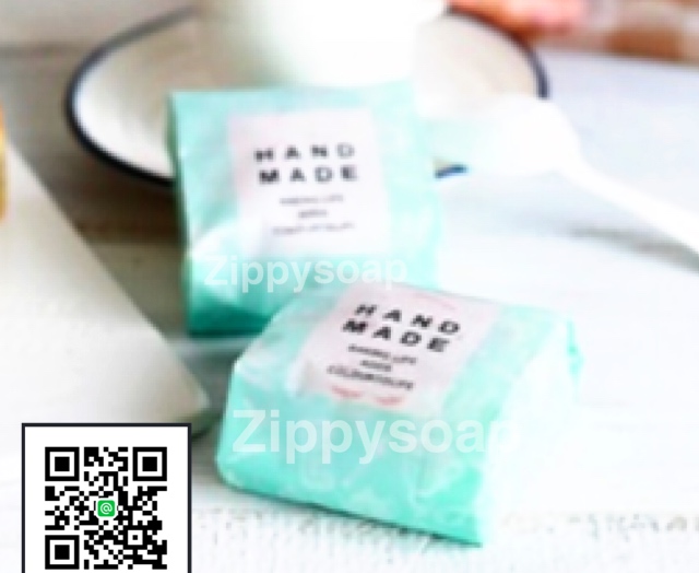 ซองซีลขยายข้างสีฟ้าลายHANDMADE ขนาด 5.5x13.5+2cm 100 ชิ้น 006559