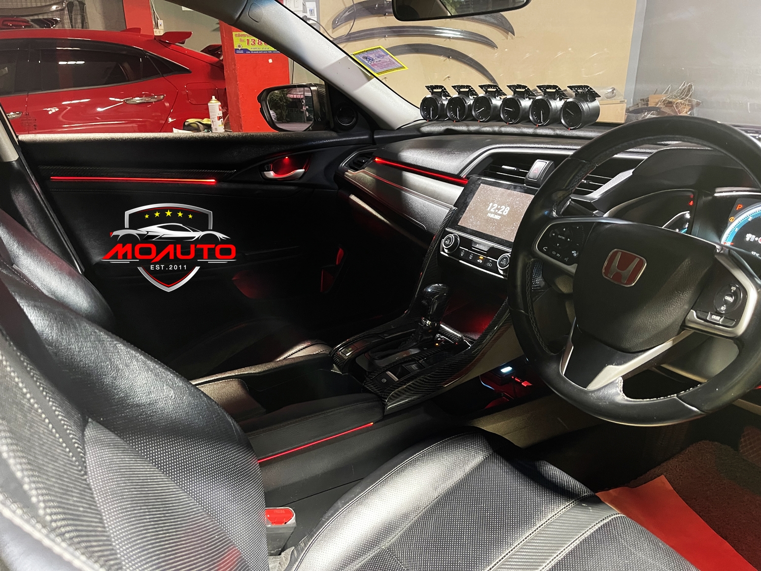 ไฟ Ambient light ตรงรุ่น V1 CIVIC FC / FK