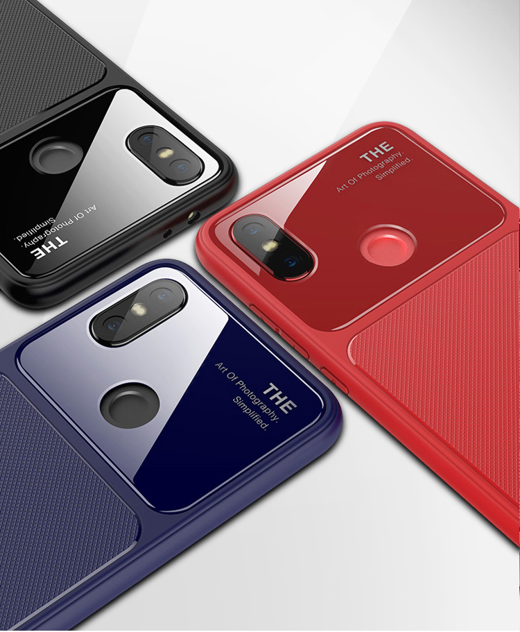 Case Xiaomi Mi A2 / Mi 6X / Pre-Order * LENUO กระจกนิรภัยเลนส์ TPU วัสดุนำเข้าจากเยอรมัน Bayer *