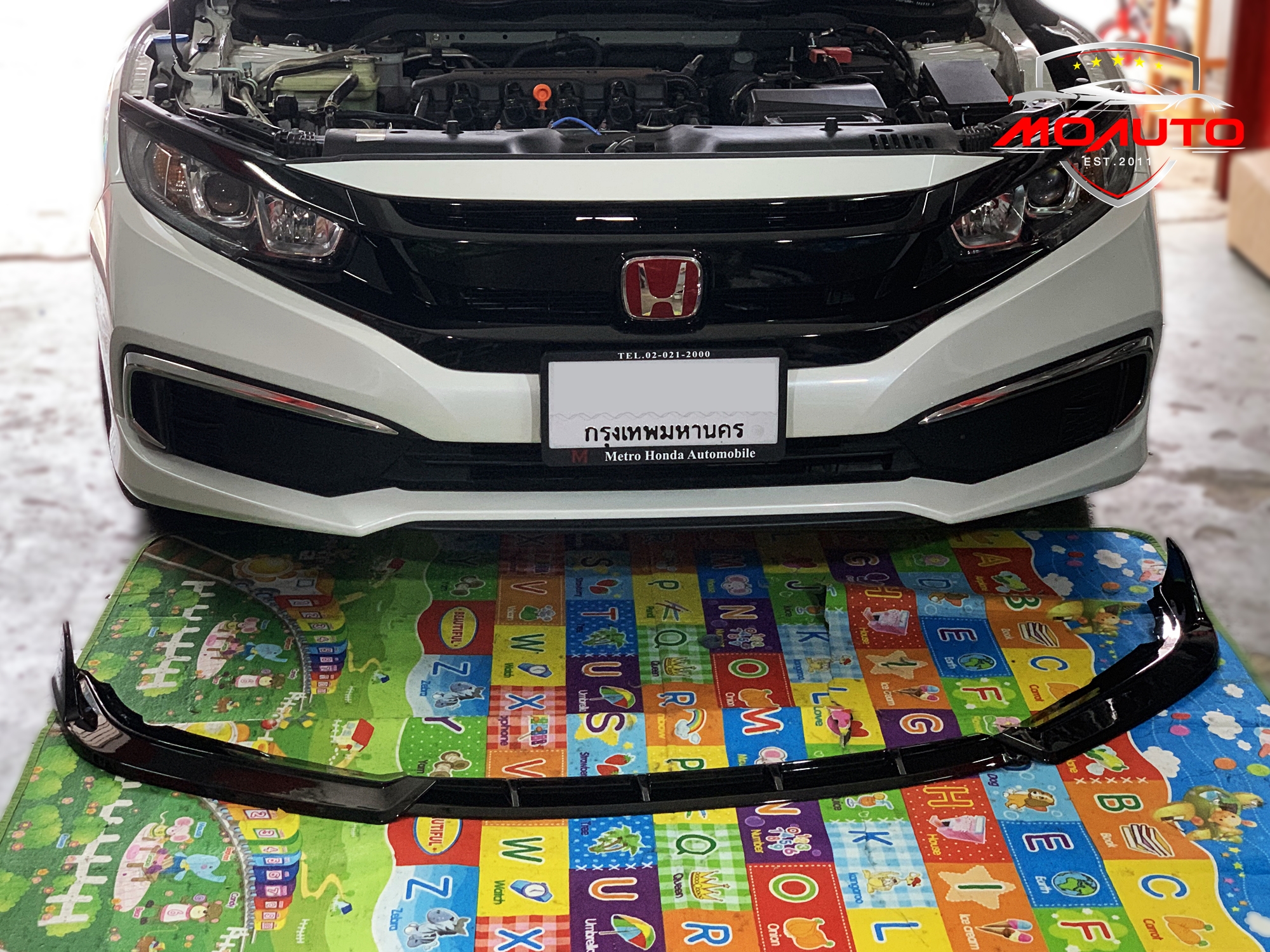 ลิ้นหน้า V2 CIVIC FC MC 2019
