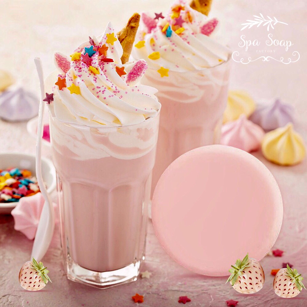 สบู่ ไวท์สตรอเบอร์รี่/ White Strawberry Soap
