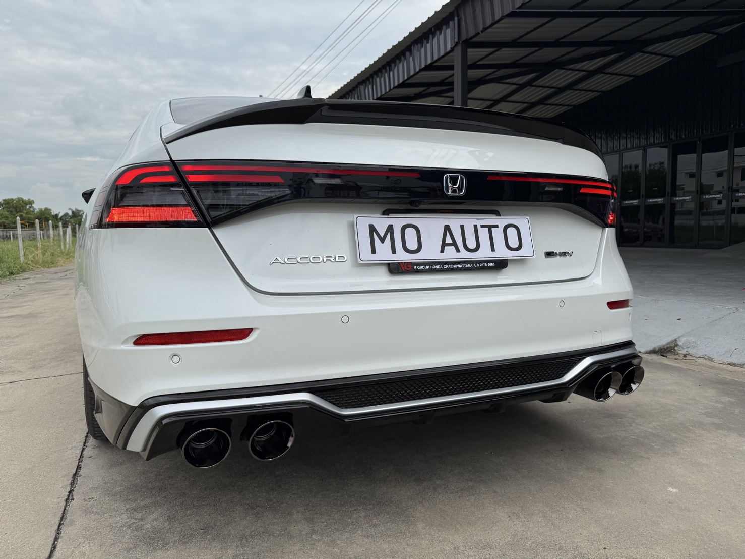 ชุดแต่งสเกิร์ตรอบคัน NEW ACCORD G11 ทรง AKASAKA