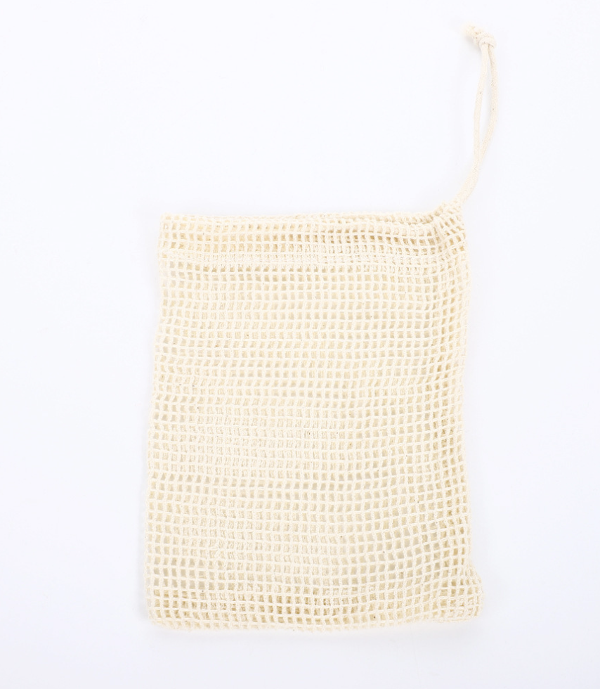 ถุงผ้าใส่สบู่ ถุงสร้างฟอง 1 ชิ้น 10*14 cm 005454
