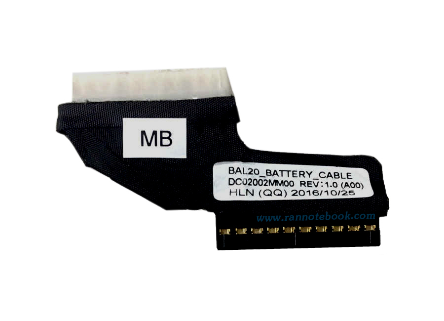 สายแบตเตอรี่ Dell Inspiron 5567 แท้ ตรงรุ่น Battery Cable Dell 5567 ของแท้ ตรงรุ่น ตรงสเป ประกันศูนย์ Dell Thailand ราคา พิเศษ