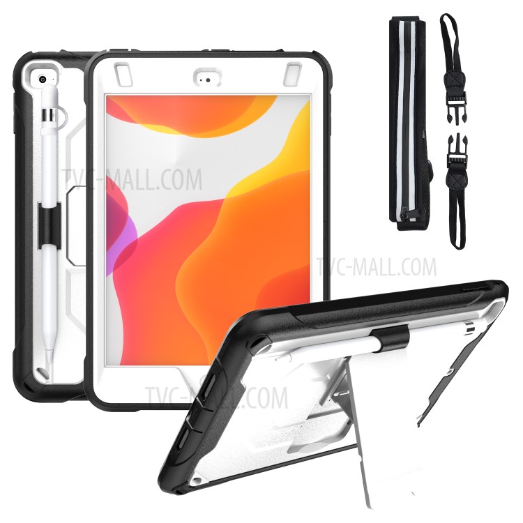 Case iPad mini (2019) / Pre-Order * 360 °คุ้มครองขาปากกา PC + TPU แท็บเล็ตไฮบริด[ด้วยสายคล้องไหล่] *