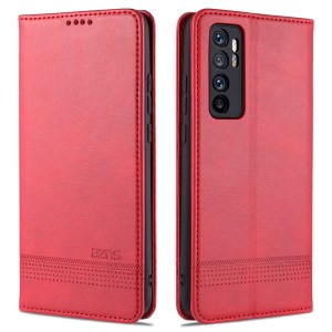 Case Xiaomi Mi Note 10 Lite # Pre-Order * AZNS หนัง PU ที่ดูดซับอัตโนมัติ + กระเป๋าสตางค์ TPU ขาตั้ง *