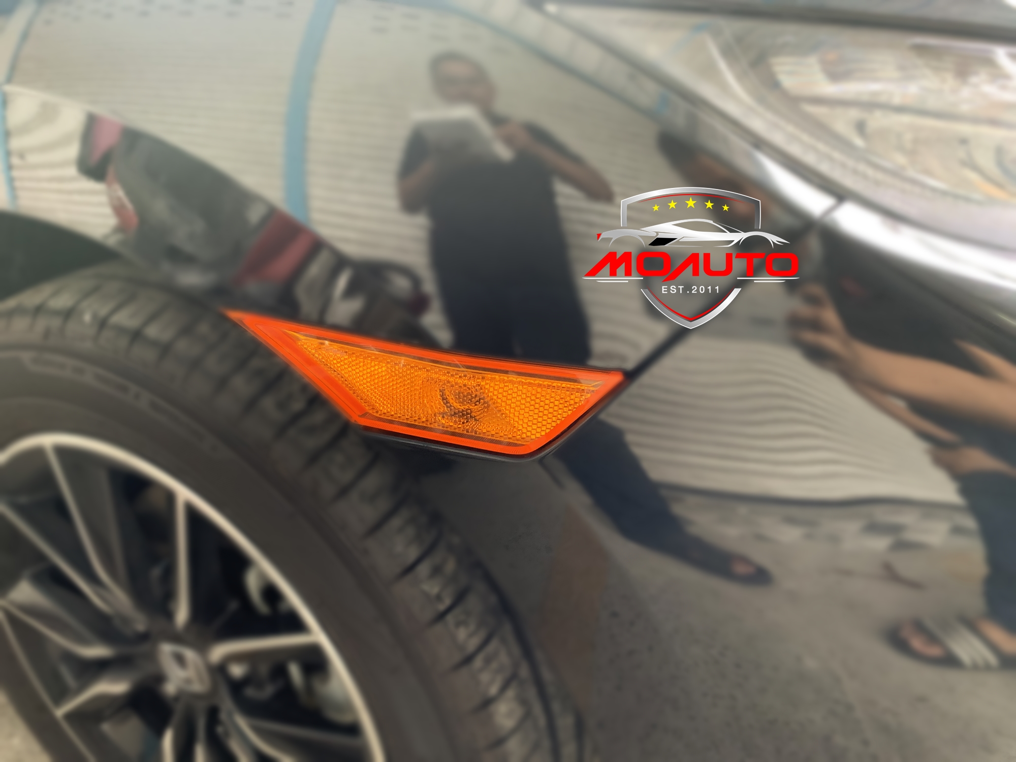 ไฟแก้มส้มแท้ CIVIC FC/FK