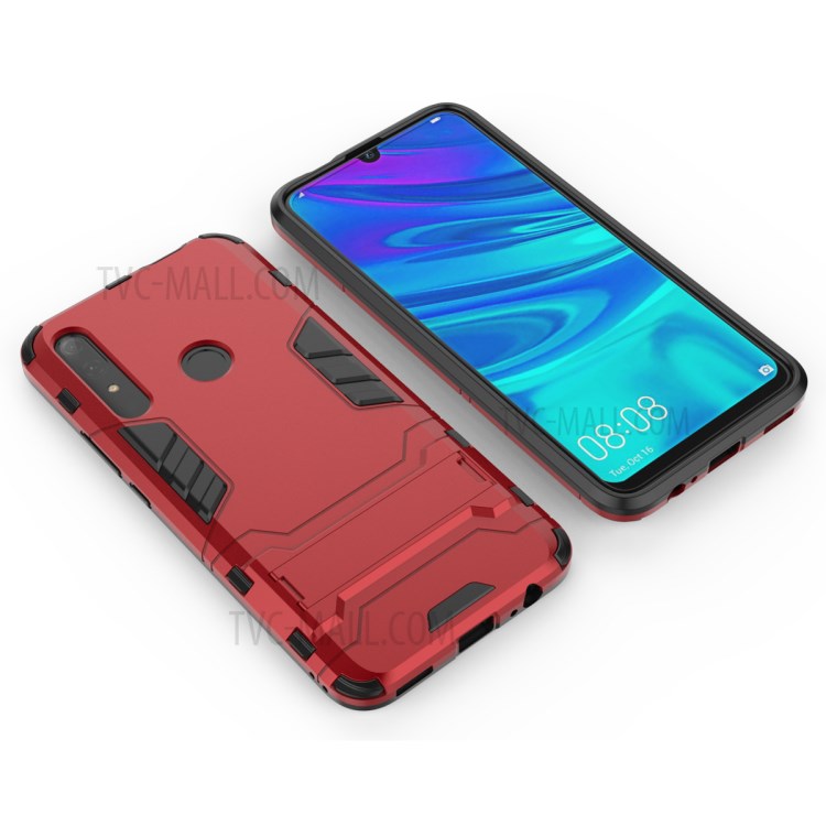 Case Huawei Y9 Prime 2019 / Pre-Order * เคสกันกระแทกพลาสติกแข็ง + TPU อ่อน = ป้องกันสองชั้น พร้อมขาตั้ง *