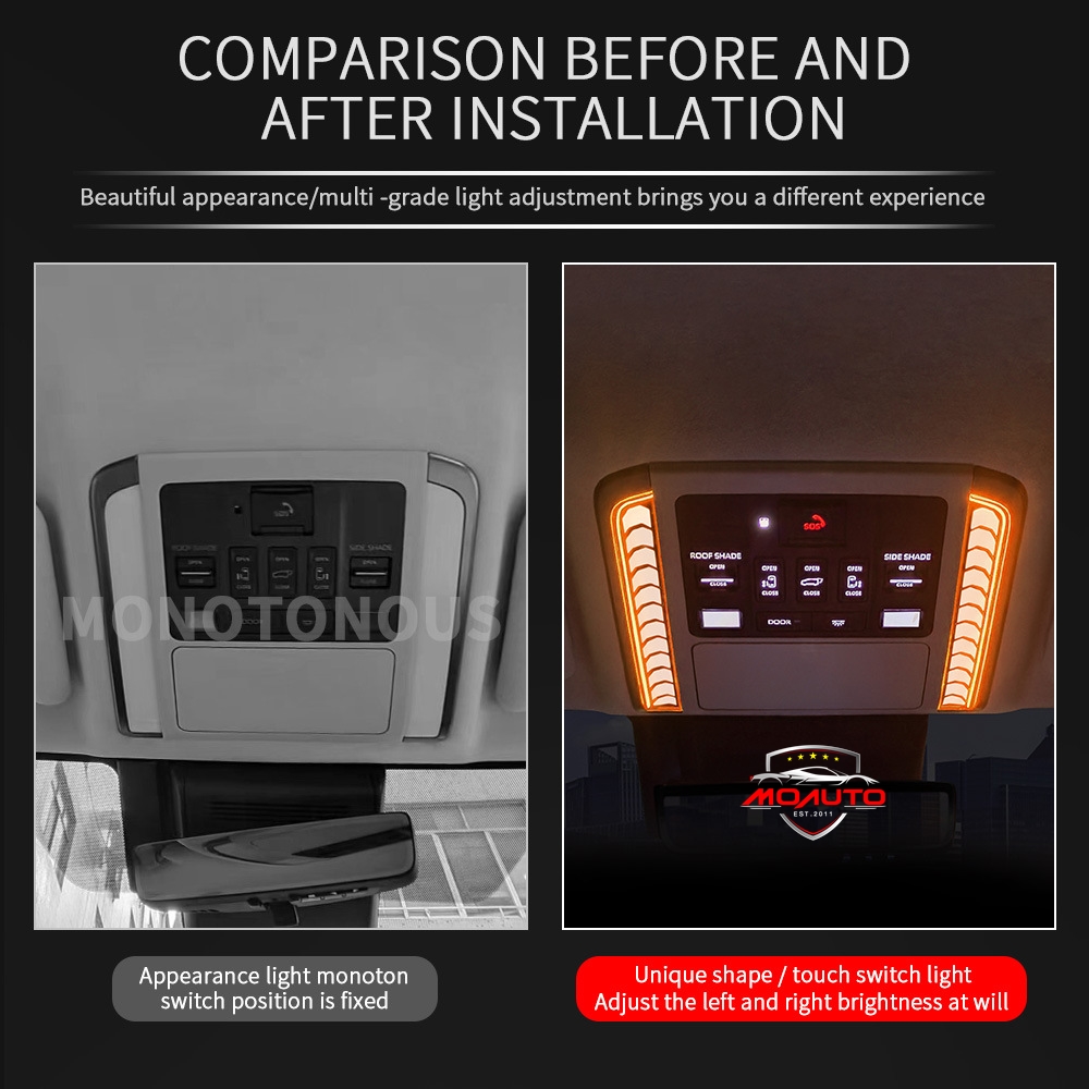 ไฟบาร์หน้าอ่านแผนที่ LED ALPHARD 40 / VELLFIRE 40