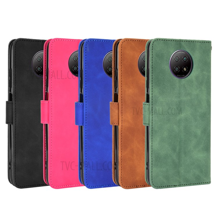 Case Xiaomi Redmi Note 9T 5G / Note 9 5G # Pre-Order * เคสผิวสัมผัสความรู้สึกหนัง PU กระเป๋าสตางค์พร้อมขาตั้ง *