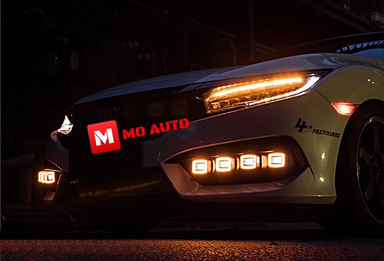 ไฟ Daylight CIVIC FC ทรง DUCATI STYLE 2016-2018