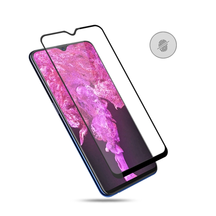 กระจกนิรภัย OPPO F9 / Pre-Order * Mocolo 0.33 มิลลิเมตร 9 H 2.5D ผ้าไหมพิมพ์ฟิล์มกระจกนิรภัย *