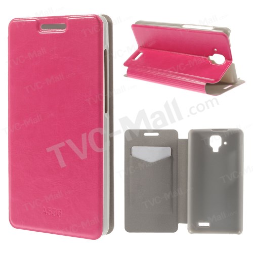 Case Lenovo A536 / Pre-order * ผิวหนังม้าเรียบ *