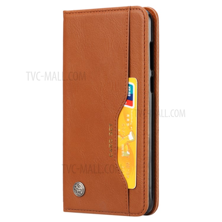 Case Huawei Y9 / Pre-order * Auto-ดูด เคสกระเป๋าสตางค์ ผ้าหุ้มหนัง PU นุ่มสบาย *