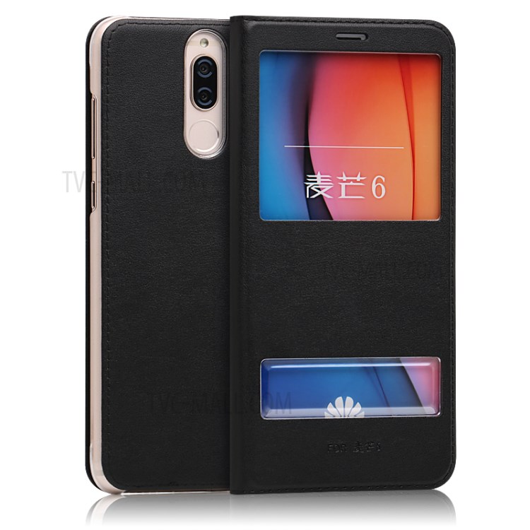 Case Huawei nova 2i / Pre-order * เคสหนังหน้าต่างคู่ *