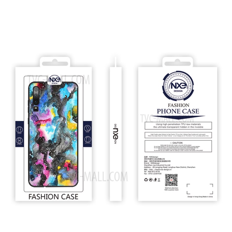 Case Huawei P30 # Pre-Order * NXE รูปแบบการพิมพ์ เคส TPU คงทนทนต่อการสึกหรอ *