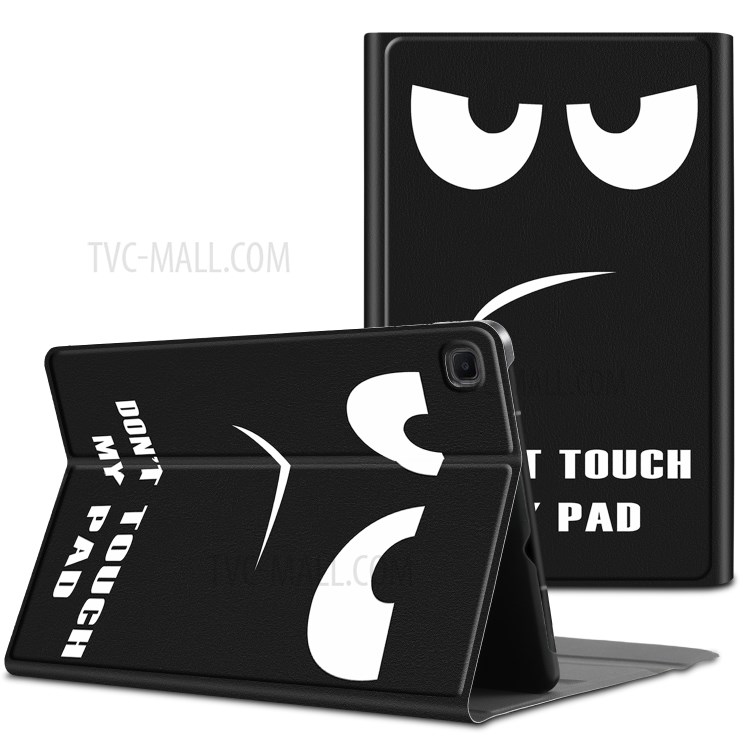 Case Samsung Galaxy Tab S6 Lite / Pre-Order * เคสการพิมพ์รูปแบบเปลือกหนังอัจฉริยะพร้อมช่องเสียบปากกา *