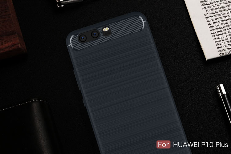 Case Huawei P10 Plus / Pre-order * เคสคาร์บอนไฟเบอร์ พื้นผิวแปรงขัด *