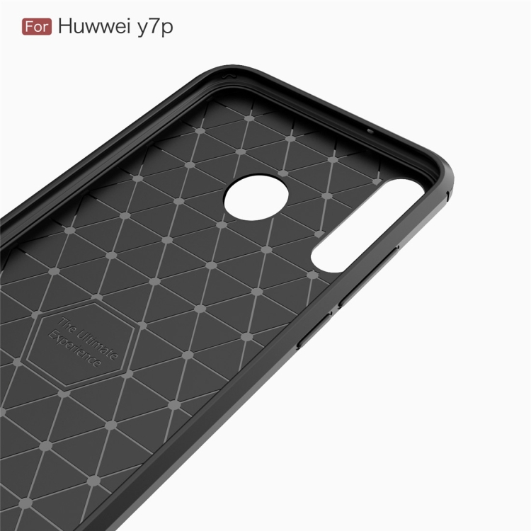 Case Huawei Y7p / Pre-Order * เคสขัดพื้นผิวคาร์บอนไฟเบอร์ TPU *
