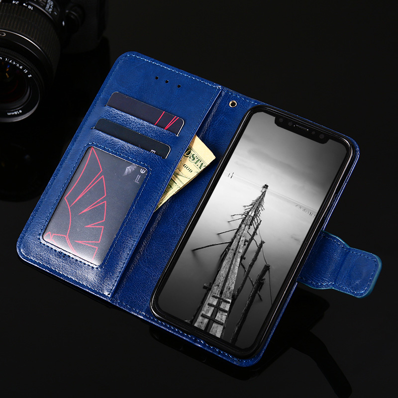 Case OPPO A3S / Pre-order * เคสกระเป๋าสตางค์ หนัง PU 2 ช่องใส่บัตร 1 ช่องสตางค์ *