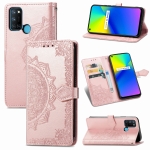 Case Realme C17/Realme 7i # Pre-Order * เคสพิมพ์ลายมันดาลานูน TPU + PU กระเป๋าสตางค์ *