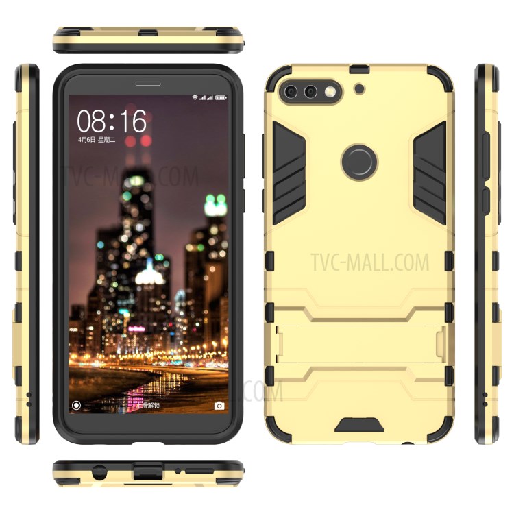 Case Huawei Y7 Pro 2018 / Pre-order * เคสพลาสติก TPU + Combo พร้อมขาตั้ง *