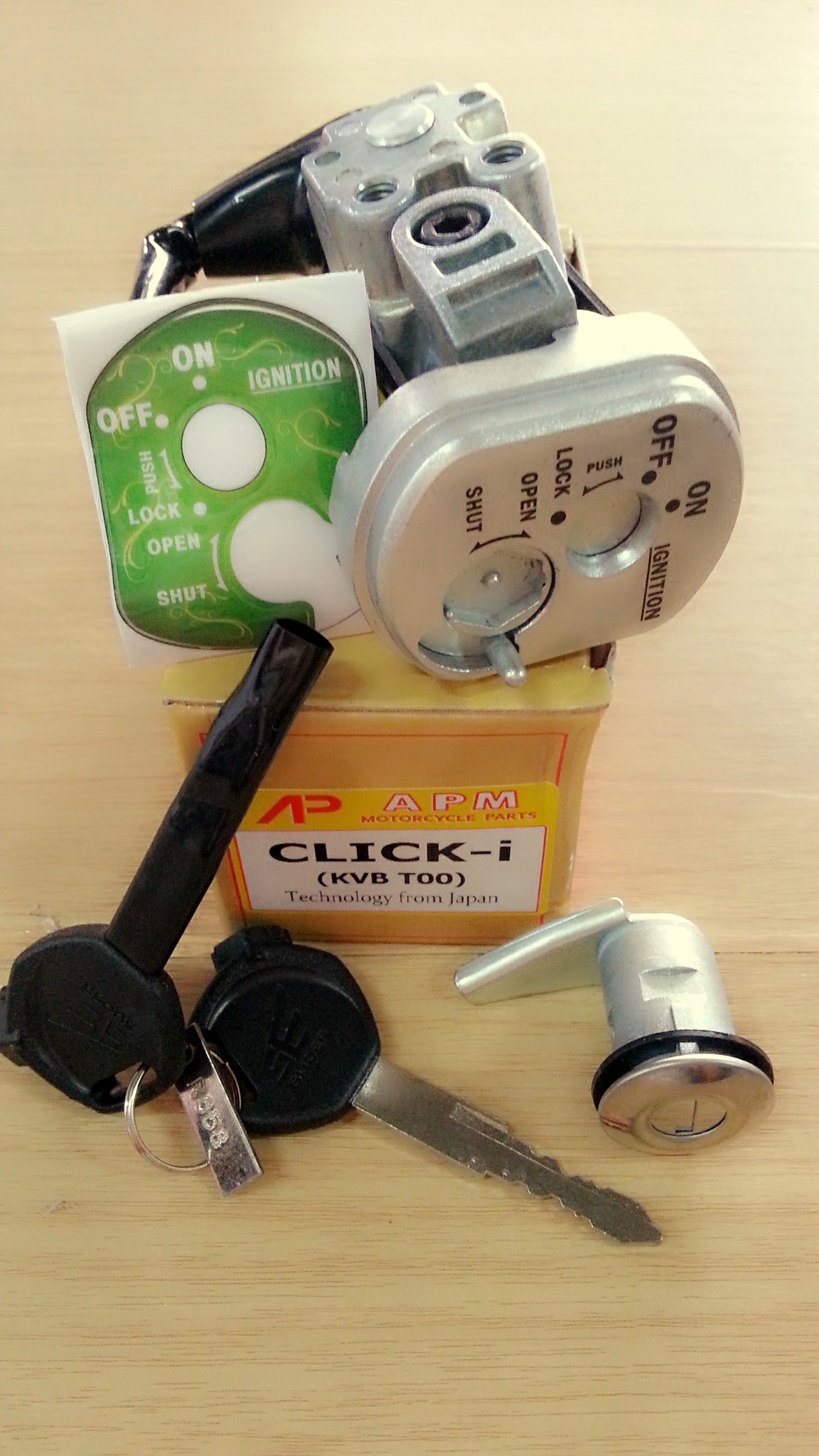 สวิทช์กุญแจ CLICK110-I