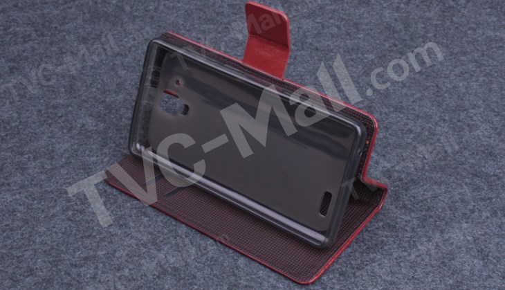 Case Lenovo A536 / Pre-order * พื้นผิวหนังเนื้อม้า 2 ช่องเสียบการ์ด *