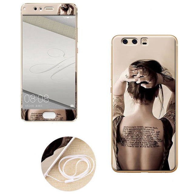 Case Huawei P10 / Pre-orde * เคส TPU ลายการ์ตูนน่ารักๆ + กระจกนิรภัย *