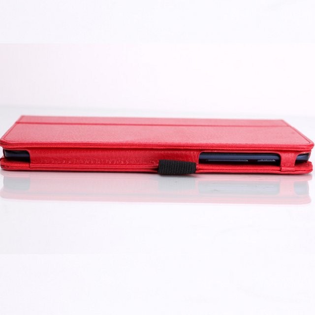 Case Lenovo IdeaTab A5500 / Pre-order * พื้นผิวลิ้นจี่ ทำจากวัสดุหนัง PU *