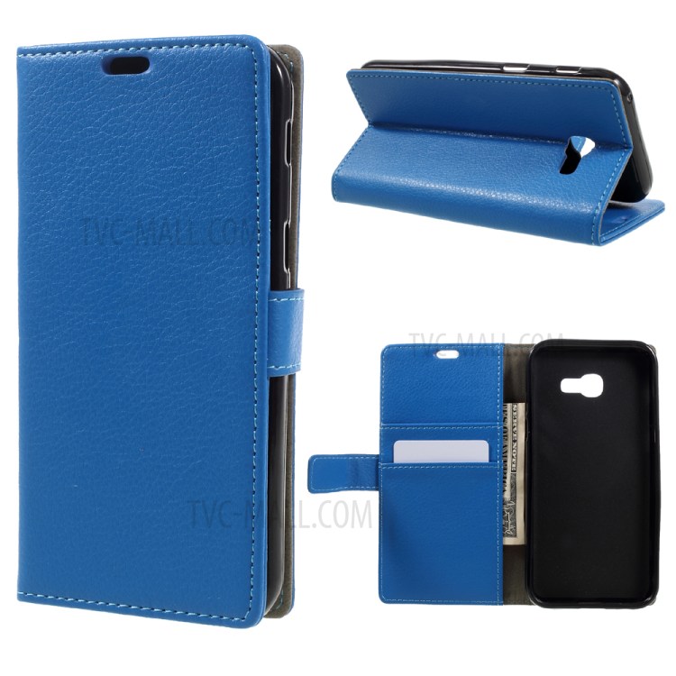 Case Samsung Galaxy A3 (2017) / Pre-Order * เคสผิวลิ้นจี่ สามารถใช้เป็นกระเป๋าเงินเพื่อเก็บบัตรและเงิน *