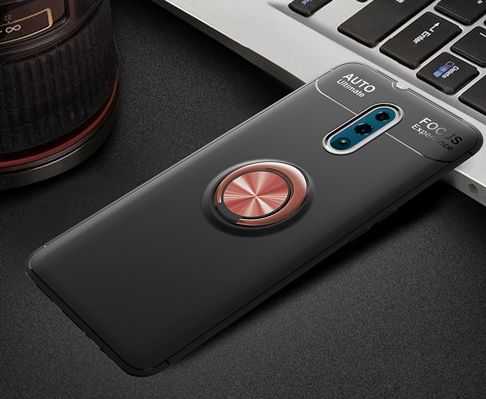 Case OPPO Reno / Pre-order * เคส TPU ขาตั้งแหวนนิ้ว (แผ่นแม่เหล็กโลหะในตัว) วัสดุ TPU คุณภาพสูงกันกระแทกและทนต่อแรงกระแทก *