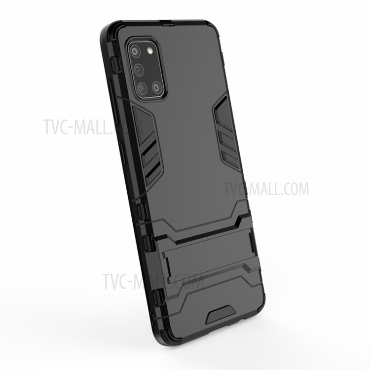 Case Samsung Galaxy A31 # Pre-Order * เคสกันกระแทกมีสไตล์ + PC พร้อมขาตั้ง พลาสติกแข็ง + TPU อ่อน = สองชั้น *