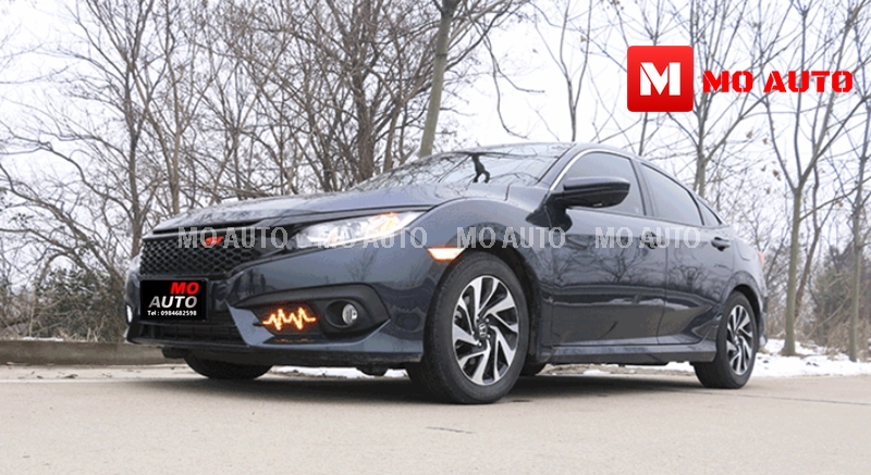 ไฟ Daylight ทรง สายฟ้า CIVIC FC 2016- 018