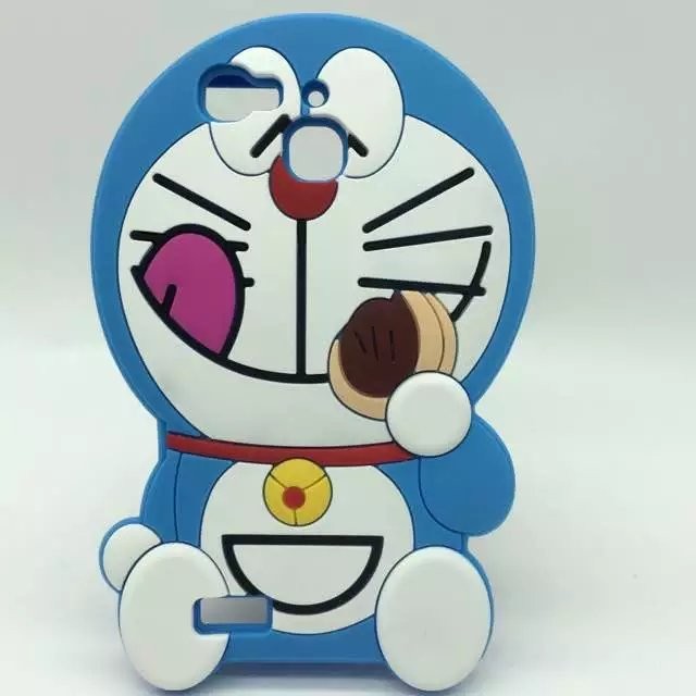 Case Huawei GR3 / Pre-order * 3D โดราเอมอน การ์ตูนซิลิคอน *