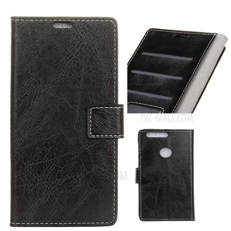 Case OPPO F9 / Pre-Order * เคสกระเป๋าหนังวินเทจ Crazy Horse *