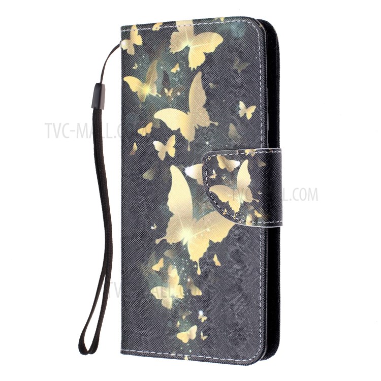 Case Huawei P30 Pro / Pre-Order * รูปแบบการพิมพ์กระเป๋าสตางค์ยืน ที่มีสายคล้องมือ *