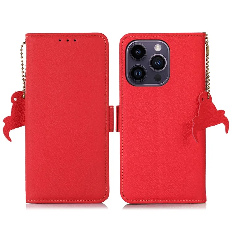 Case iPhone 16 Pro # Pre-order * TJ เคสหนังวัวแท้ พร้อมช่องใส่บัตร RFID ขาตั้ง ผลิตจากหนังวัวแท้คุณภาพพรีเมียม *