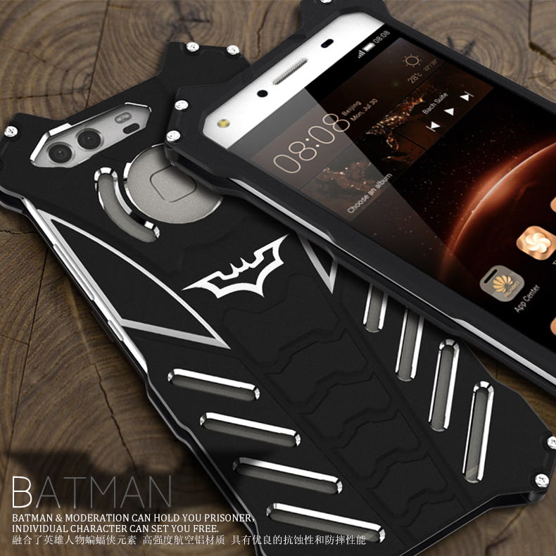 Case Huawei P9 / Pre-order * R-JUST Batman เคส Bumper โลหะอลูมิเนียม *