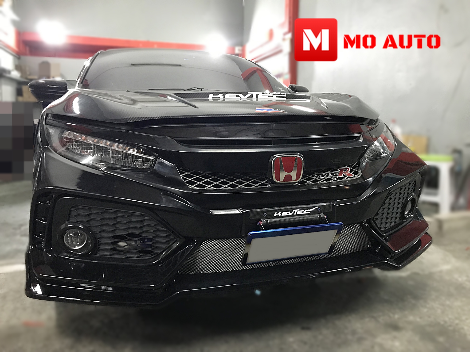 ชุดแต่ง TYPE-R CIVIC FK Hatchback แบบสวมทับ