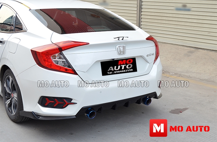 คิ้วกันชนหลังชายล่าง CIVIC FC/MC 2019