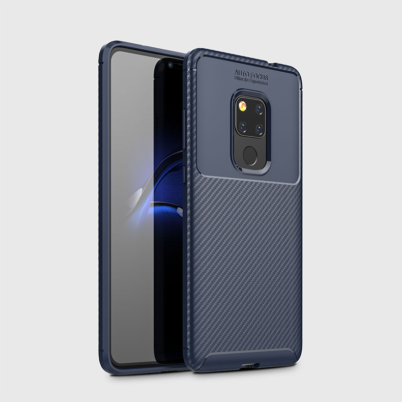 Case Huawei Mate 20 / Pre-order * เคสคาร์บอนไฟเบอร์ ซอฟท์ซิลิโคน *