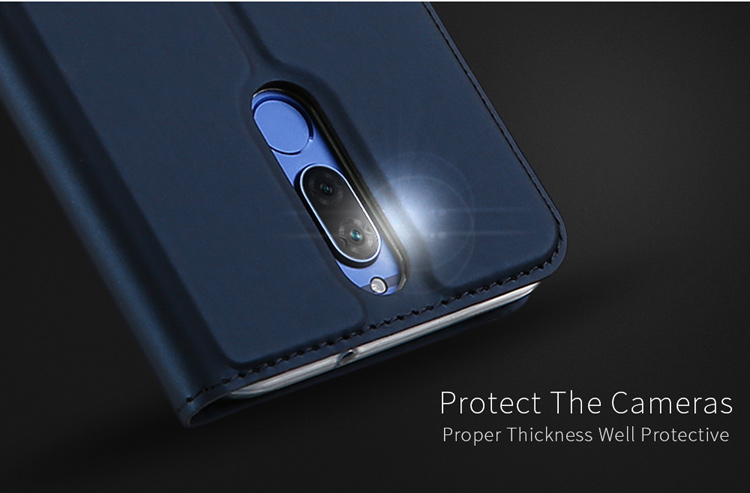 Case Huawei nova 2i / Pre-order * DUX DUCIS หนัง PU ที่มีผิวมันเงาและเรียบเนียน *