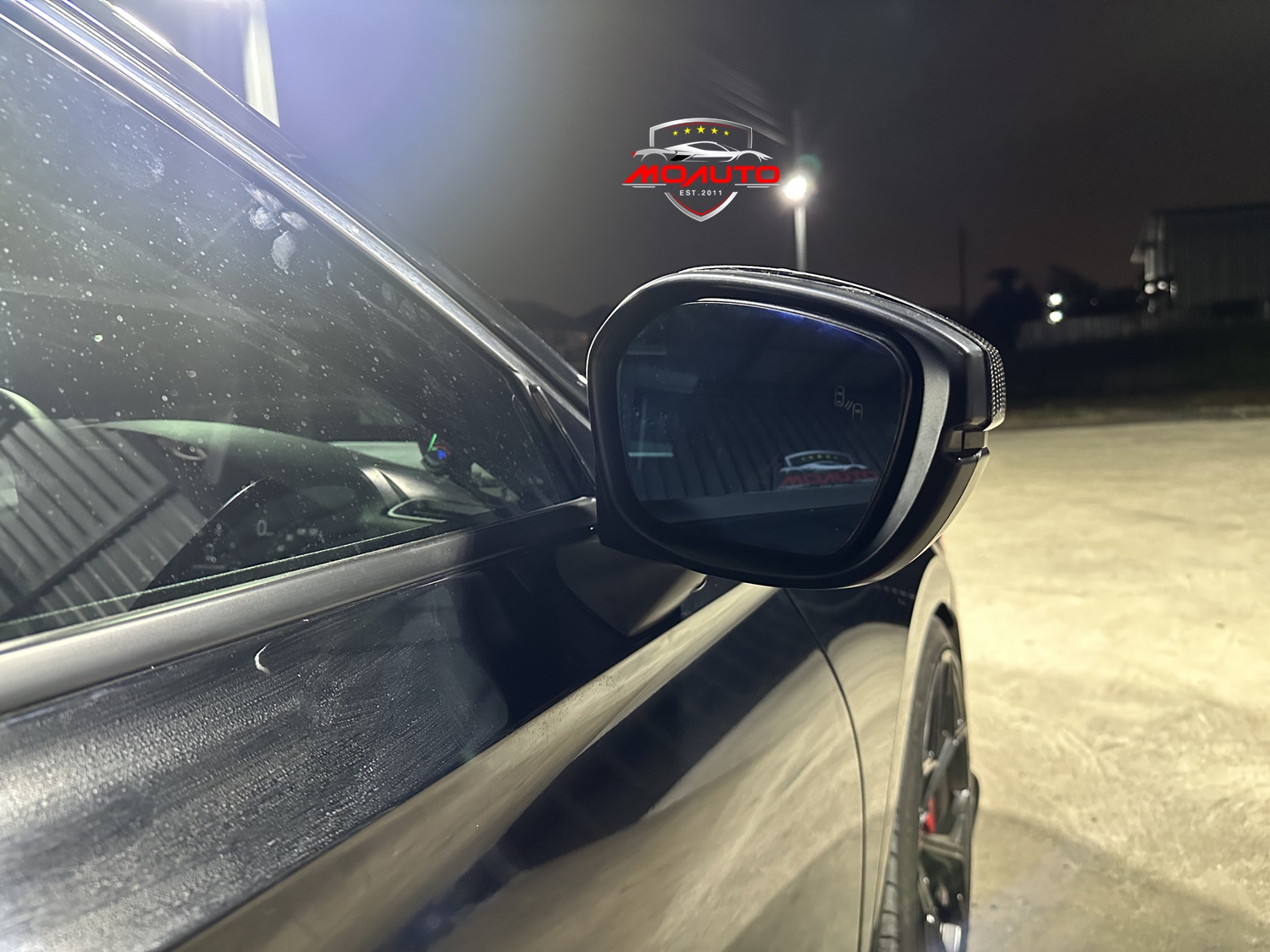 ชุดกระจกช่วยเตือนมุมอับสายตา V2 ( BSD ) CIVIC FE / FE e:HEV