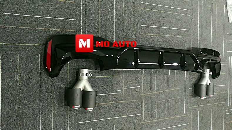 Diffuser BMW M5 G30 ดำเงา