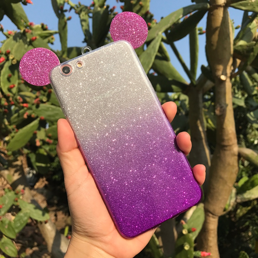 Case Oppo F1S / Pre-order * 3D ซิลิโคน หูมิกกี้เม้าส์ *