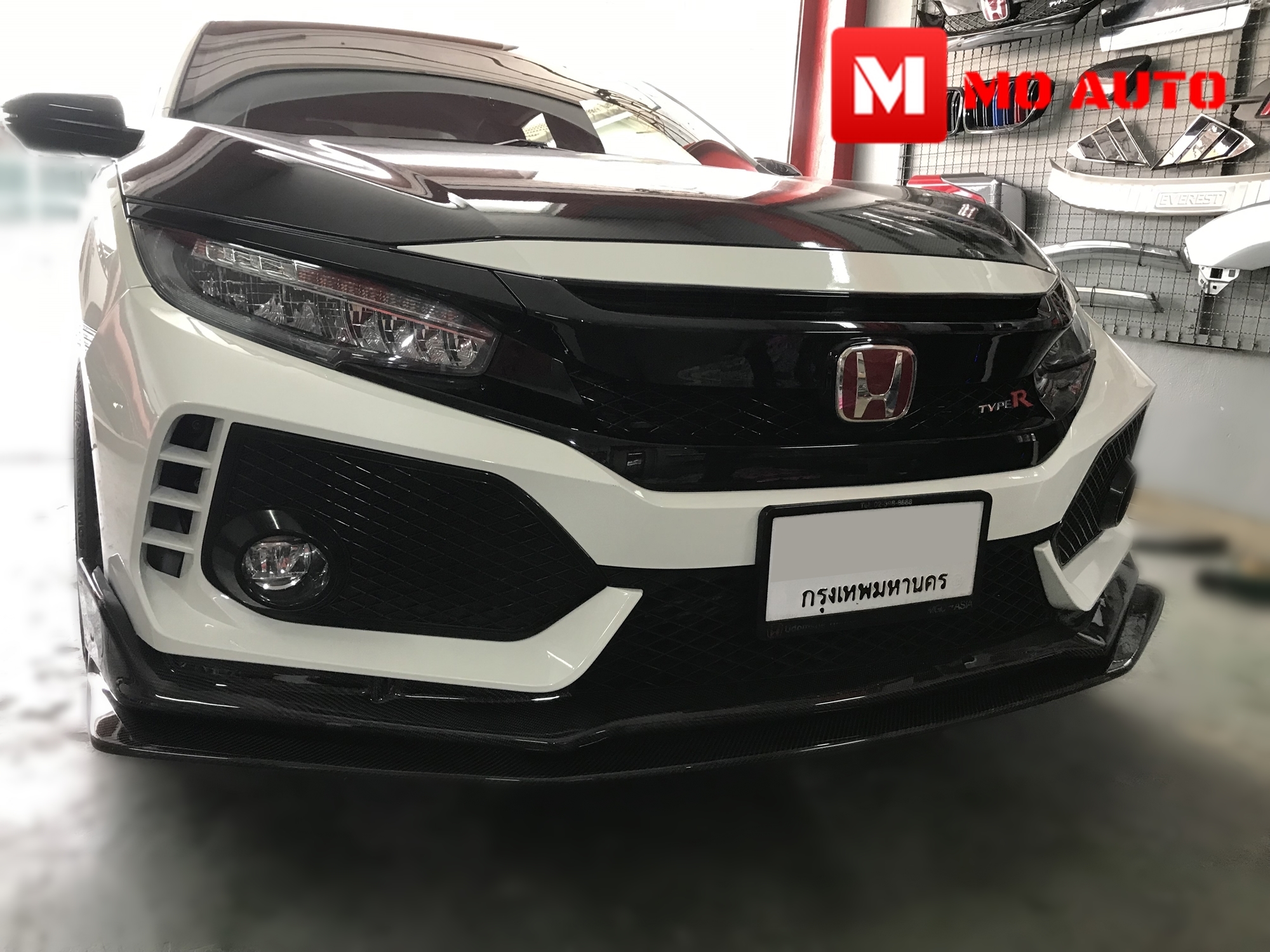 ชุดแต่ง TYPE-R สำหรับ CIVIC FC 2016-2021 (แบบเปลี่ยนกันชน)
