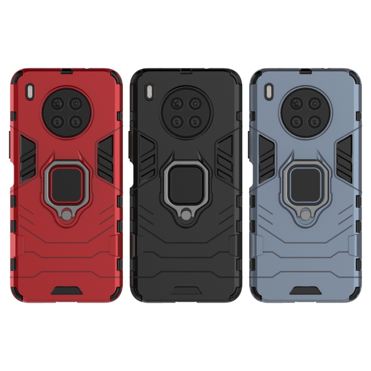 Case Huawei Nova 8i # Pre-order * เคส Ring Kickstand Hard PC Soft TPU เคสกันกระแทก *
